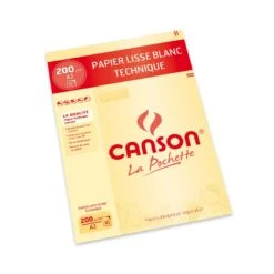 Canson - Beaux Arts - Pochette De Papier Technique - 10 Feuilles - A3 - 200 G/m2