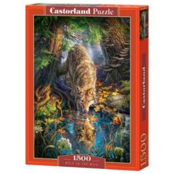 Castorland - Puzzle 1500 Pièces - Loup Dans La Nature