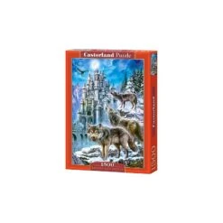 Castorland - Puzzle 1500 Pièces - Loups Devant Le Château