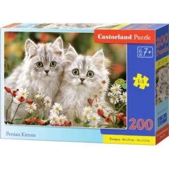 Castorland - Puzzle 200 Pièces - Chatons Persans