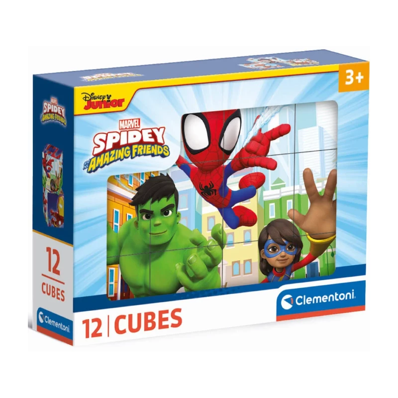 Clementoni - Cubes 12 - Spidey 3 Clementoni - Cubes 12 - Spidey