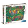 Clementoni - Mordillo - Puzzle 1500 Pièces - The Painter -Millejouets clementoni mordillo puzzle 1500 pieces the painter