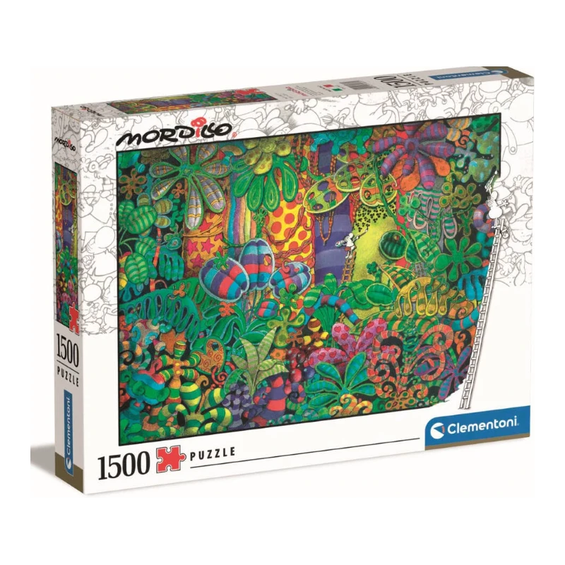 Clementoni - Mordillo - Puzzle 1500 Pièces - The Painter 3 Clementoni - Mordillo - Puzzle 1500 Pièces - The Painter