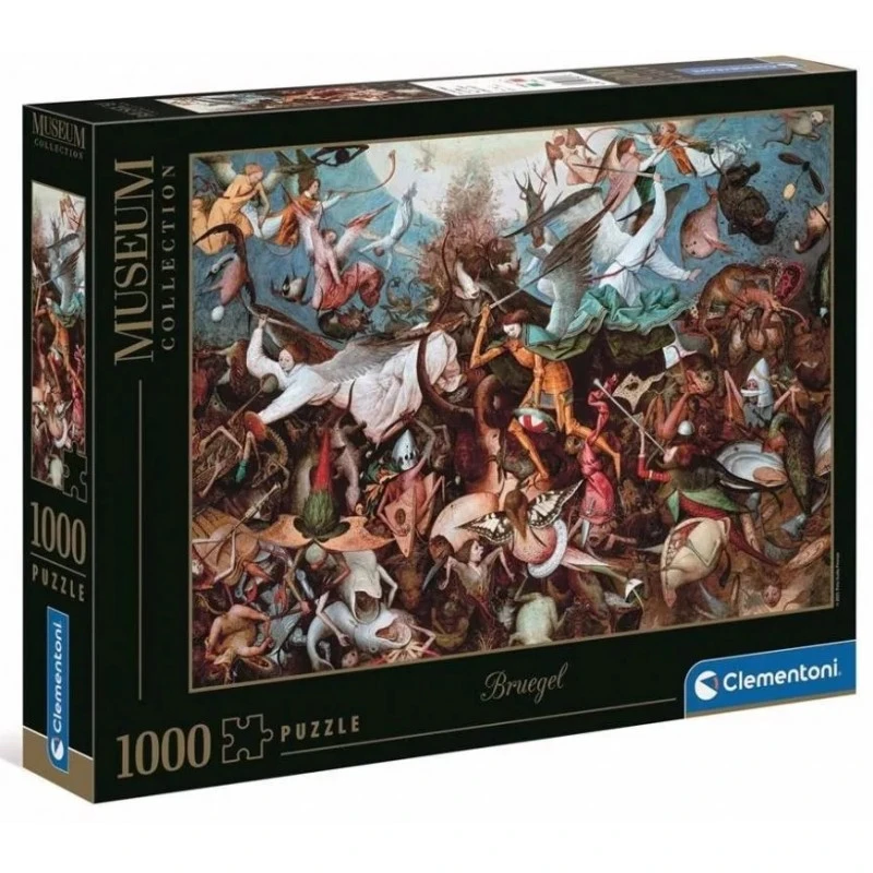 Clementoni - Museum - Puzzle 1000 Pièces - Bruegel : The Fall Of The Rebel Angels 3 Clementoni - Museum - Puzzle 1000 Pièces - Bruegel : The Fall Of The Rebel Angels