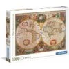 Clementoni - Puzzle 1000 Pièces - Carte Antique -Millejouets clementoni puzzle 1000 pieces carte antique