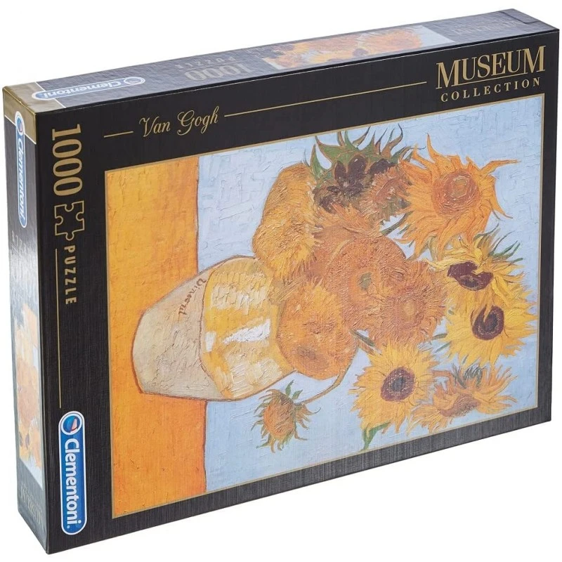 Clementoni - Puzzle 1000 Pièces - Les Tournesols De Van Gogh 3 Clementoni - Puzzle 1000 Pièces - Les Tournesols De Van Gogh