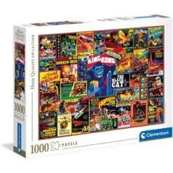 Clementoni - Puzzle 1000 Pièces - Thriller Classics