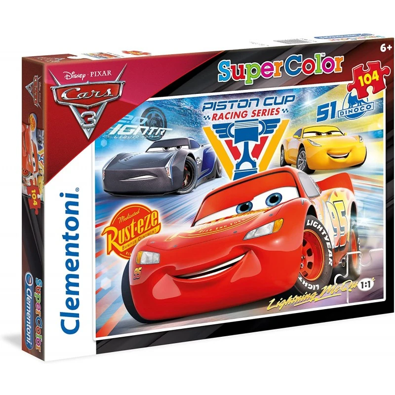 Clementoni - Puzzle 104 Pièces - Disney Cars 3 3 Clementoni - Puzzle 104 Pièces - Disney Cars 3