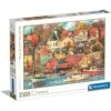 Clementoni - Puzzle 1500 Pièces - Good Time Harbor -Millejouets clementoni puzzle 1500 pieces good time harbor