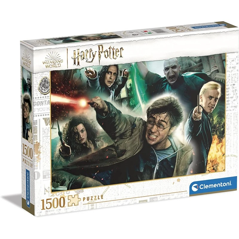Clementoni - Puzzle 1500 Pièces - Harry Potter 3 Clementoni - Puzzle 1500 Pièces - Harry Potter
