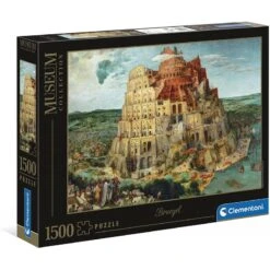 Clementoni - Puzzle 1500 Pièces - La Tour De Babel