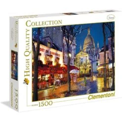 Clementoni - Puzzle 1500 Pièces - Paris Montmartre