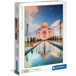 Clementoni - Puzzle 1500 Pièces - Taj Mahal