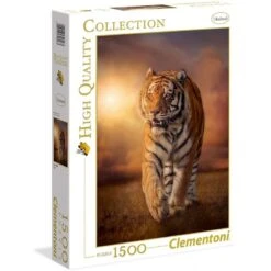 Clementoni - Puzzle 1500 Pièces - Tigre