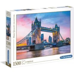 Clementoni - Puzzle 1500 Pièces - Tower Bridge