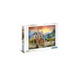 Clementoni - Puzzle 2000 Pièces - Neuschwanstein