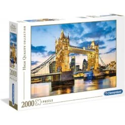 Clementoni - Puzzle 2000 Pièces - Tower Bridge