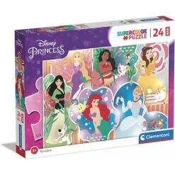 Clementoni - Puzzle 24 Pièces - Disney Princesses