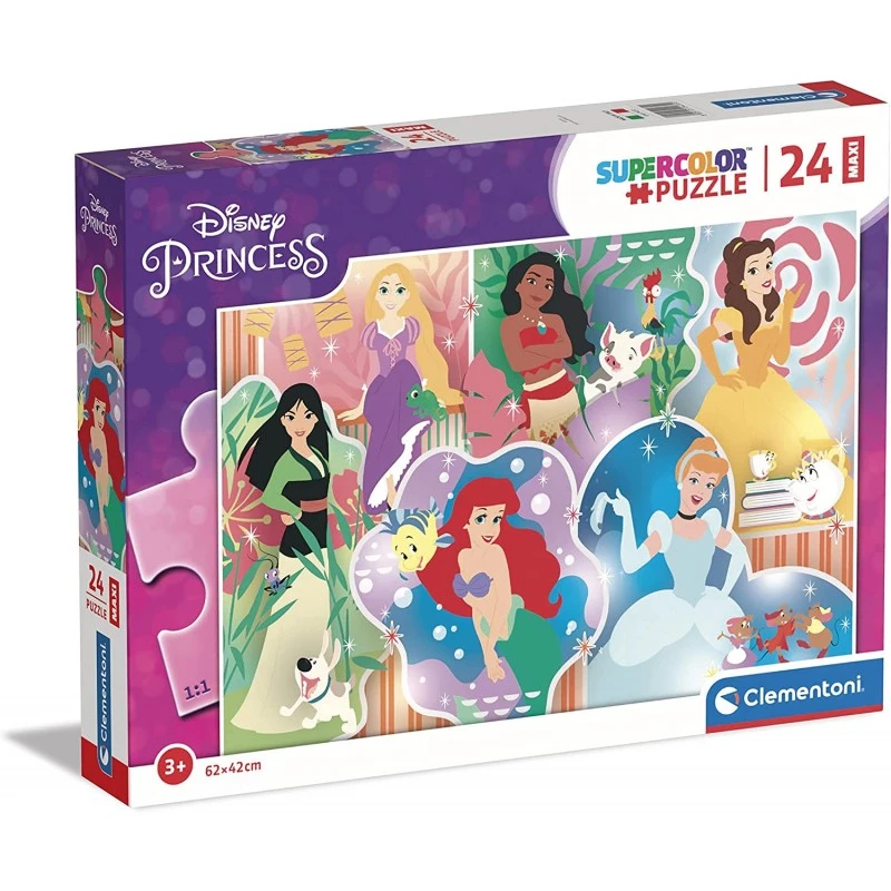 Clementoni - Puzzle 24 Pièces - Disney Princesses 3 Clementoni - Puzzle 24 Pièces - Disney Princesses