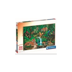 Clementoni - Puzzle 300 Pièces - The Jungle Retreat