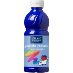 Colart - Pot De Gouache Liquide - 500 Ml - Bleu Outremer