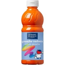 Colart - Pot De Gouache Liquide - 500 Ml - Orange