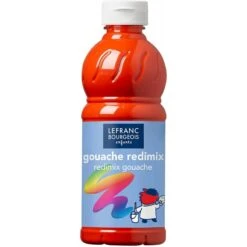 Colart - Pot De Gouache Liquide - 500 Ml - Vermillon