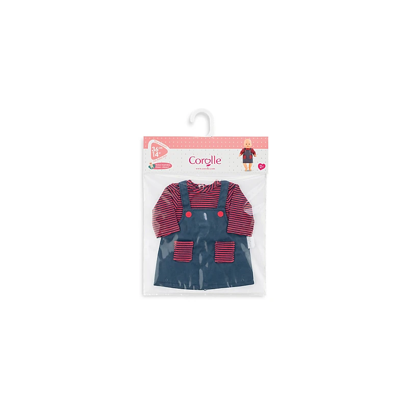 Corolle - Accessoire Poupon 36cm - Robe Marinière 3 Corolle - Accessoire Poupon 36cm - Robe Marinière
