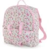 Corolle - Accessoire - Sac à Dos Porte Poupon Fleuri - 30 Cm