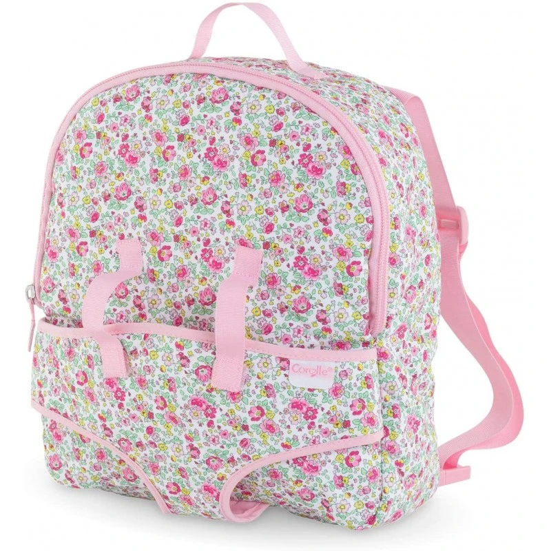 Corolle - Accessoire - Sac à Dos Porte Poupon Fleuri - 30 Cm 3 Corolle - Accessoire - Sac à Dos Porte Poupon Fleuri - 30 Cm