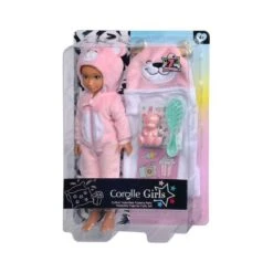 Corolle - Poupée - Coffret Valentin Pyjama Party - 28 Cm