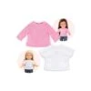 Corolle - Vêtement De Poupée - Ensemble De 2 T-shirts - 36 Cm -Millejouets corolle vetement de poupee ensemble de 2 t shirts 36 cm