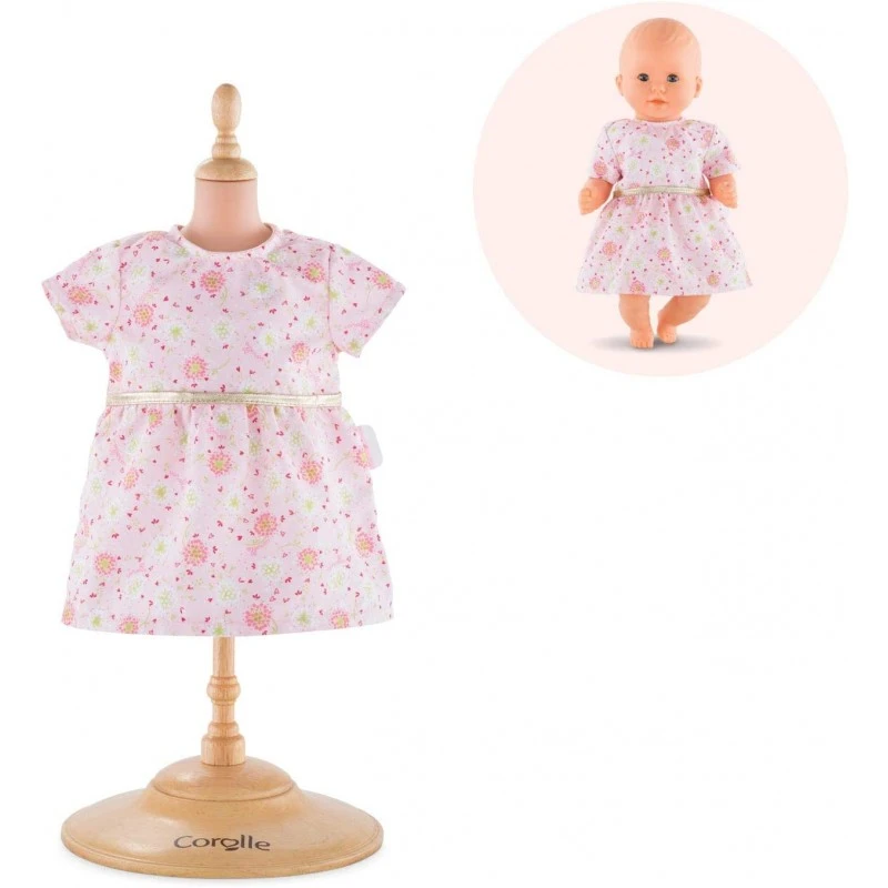 Corolle - Vêtement De Poupée - Robe Rose - 30 Cm 3 Corolle - Vêtement De Poupée - Robe Rose - 30 Cm