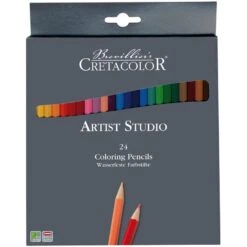CRETACOLOR - K280.24 - Set De 24 Crayons Couleurs - Etui Carton