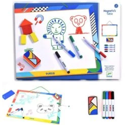 Djeco - DJ03140 - Magnétiques Bois - Tablo