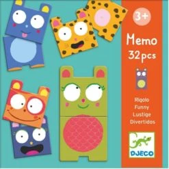 Djeco - DJ08109 - Jeu De Société - Memo Rigolo
