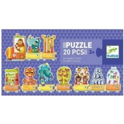 Djeco - DJ08150 - Puzzles Duo-trio - Puzzle Je Compte