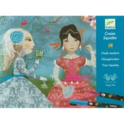 Djeco - DJ08752 - Craies Liquides - Dentelles Et Rubans