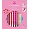 Djeco - DJ08802 - Les Couleurs Des Grands - 10 Feutres Pinceaux - Sweet -Millejouets djeco dj08802 les couleurs des grands 10 feutres pinceaux sweet