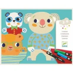 Djeco - DJ08992 - Coloriage Des Petits - Les Mimis