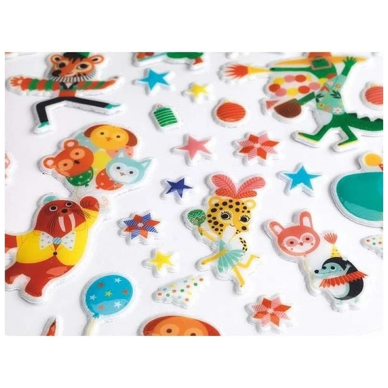 Djeco - DJ09080 - Stickers Des Petits - La Fête 3 Djeco - DJ09080 - Stickers Des Petits - La Fête