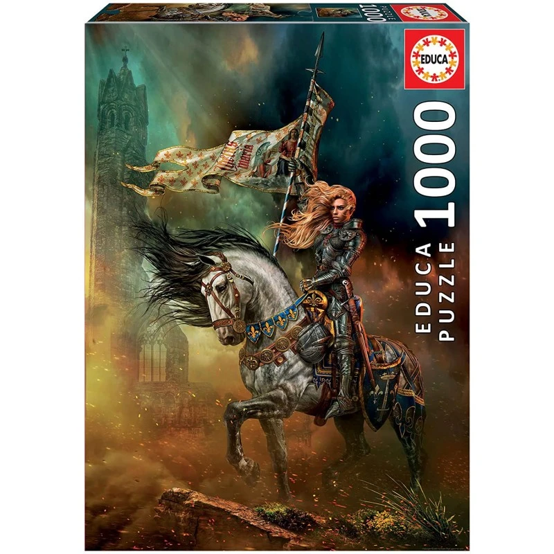 Educa - Puzzle 1000 Pièces - Jeanne D'Arc 3 Educa - Puzzle 1000 Pièces - Jeanne D'Arc