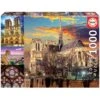 Educa - Puzzle 1000 Pièces - Mosaique De Notre-Dame -Millejouets educa puzzle 1000 pieces mosaique de notre dame