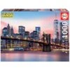 Educa - Puzzle 1000 Pièces - Pont De Brooklyn Néon