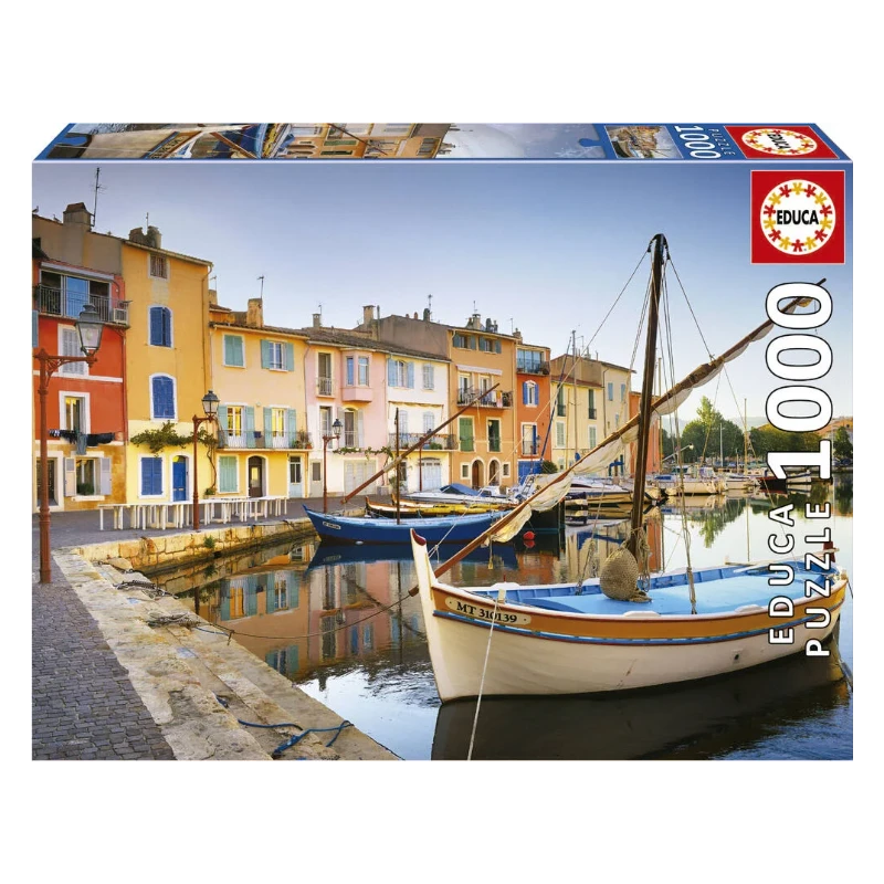 Educa - Puzzle 1000 Pièces - Port De Martigues, Provence 3 Educa - Puzzle 1000 Pièces - Port De Martigues, Provence
