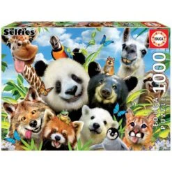 Educa - Puzzle 1000 Pièces - Selfie Des Animaux