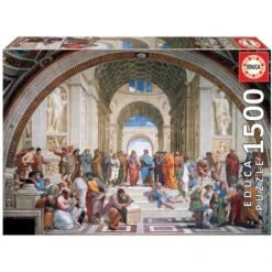Educa - Puzzle 1500 Pièces - Ecole D'Athènes - Raphael