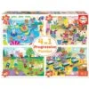 Educa - Puzzle 20, 40, 60 Et 80 Pièces - A L'école 1 Educa - Puzzle 20, 40, 60 Et 80 Pièces - A L'école -Millejouets educa puzzle 20 40 60 et 80 pieces a l ecole