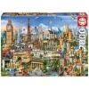 Educa - Puzzle 2000 Pièces - Repères De L'Europe 2 Educa - Puzzle 2000 Pièces - Repères De L'Europe -Millejouets educa puzzle 2000 pieces reperes de l europe