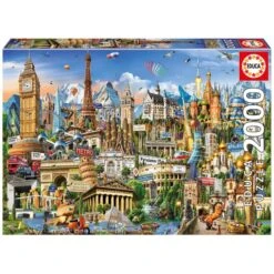 Educa - Puzzle 2000 Pièces - Repères De L'Europe